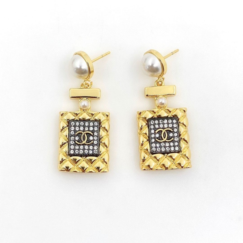 Ch*el earrings
